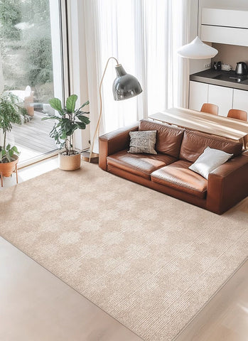 Extra Large Modern Rugs under Dining Room Table, Abstract Modern Rugs for Living Room, Contemporary Geometric Carpets, Contemporary Modern Rugs-Grace Painting Crafts
