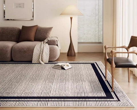 Geometric Modern Rugs for Sale, Contemporary Modern Rugs for Bedroom, Modern Rug Placement Ideas for Living Room, Abstract Rugs for Dining Room-Grace Painting Crafts
