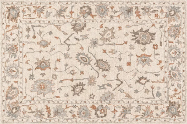 Flower Pattern Modern Rugs for Farmhouse, Bedroom Modern Rugs, Modern Rugs for Dining Room, Modern Rugs for Living Room-Grace Painting Crafts