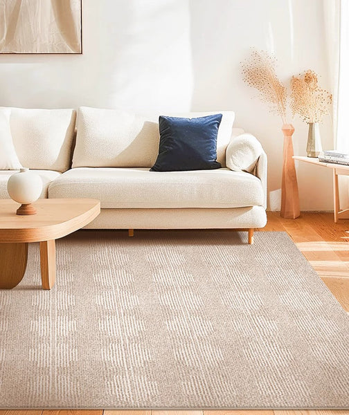 Extra Large Modern Rugs under Dining Room Table, Abstract Modern Rugs for Living Room, Contemporary Geometric Carpets, Contemporary Modern Rugs-Grace Painting Crafts