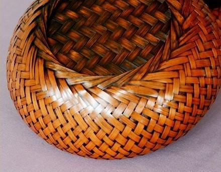 Farmhouse Small Storage Basket, Woven Snacks Basket, Bamboo Storage Basket, Round Storage Basket for Kitchen, Set of 3-Grace Painting Crafts