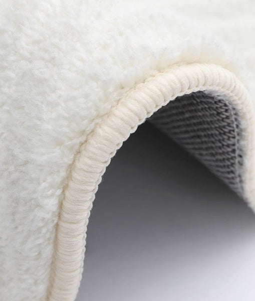 Contemporary Round Rugs Next to Bed, Abstract Modern Rugs for Living Room, Geometric Carpets for Sale, Circular Rugs under Dining Room Table-Grace Painting Crafts