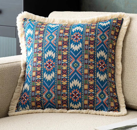 Large Bohemian Decorative Sofa Pillows for Living Room, Modern Geometric Pillows, Decorative Throw Pillows for Bedroom, Oriental Throw Pillow for Couch-Grace Painting Crafts