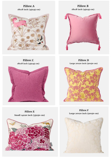 Modern Decorative Cushion Covers, Decorative Pillow Arrangement Ideas, Decorative Throw Pillows for Bed, Living Room Decorative Pillows, Large Decorative Pillows for Interior Design-Grace Painting Crafts