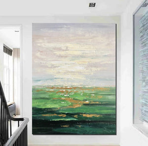 Large Paintings for Living Room, Simple Modern Art, Contemporary Acrylic Wall Art Ideas, Large Abstract Paintings, Modern Canvas Painting-Grace Painting Crafts