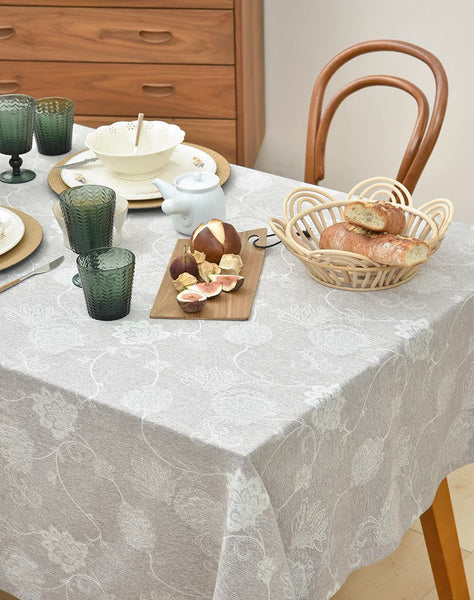 Rustic Table Covers for Kitchen, Country Farmhouse Tablecloth, Square Tablecloth for Round Table, Large Rectangle Tablecloth for Dining Room Table-Grace Painting Crafts