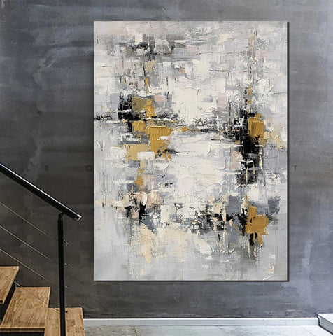 Contemporary Wall Art Paintings, Acrylic Paintings for Living Room, Simple Modern Art, Abstract Acrylic Painting, Buy Paintings Online-Grace Painting Crafts