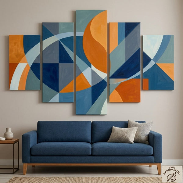 Dining Room Modern Wall Art Paintings, Large Modern Canvas Artwork, Original Abstract Paintings-Grace Painting Crafts