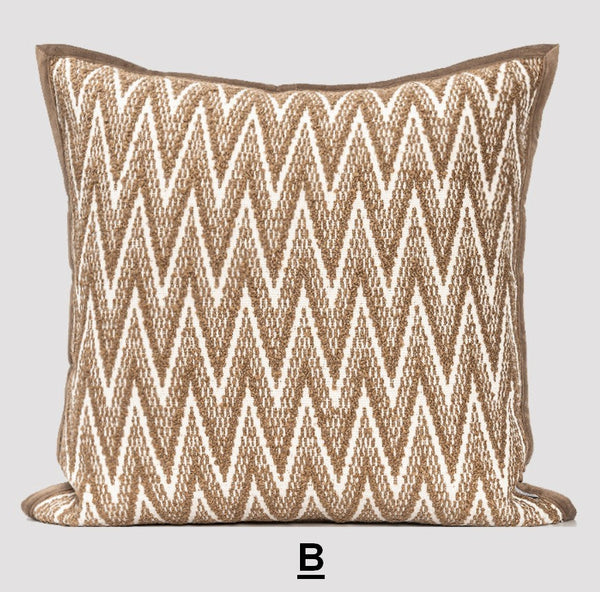 Large Modern Pillows for Couch, Modern Square Pillows, Contemporary Throw Pillows for Living Room, Modern Decorative Sofa Pillows-Grace Painting Crafts