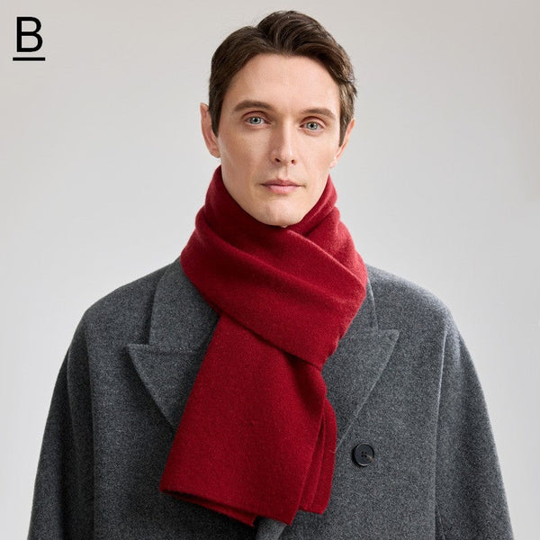 Formal Men Scarf Styles, Casual Scarf Men, Modern Fashion Scarf, Thick Wool Scarf, Men's Winter Scarf, Men's Wool Scarf Winter, Business Wool Scarf for Gentleman-Grace Painting Crafts