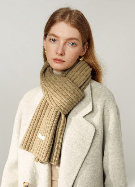 Casual Scarf for Women, Winter Wool Scarf, Unique Birthday Gift for Girl, Modern Wool Scarf for Women, Cold Weather Scarves, Soft Wool Scarf for Women-Grace Painting Crafts