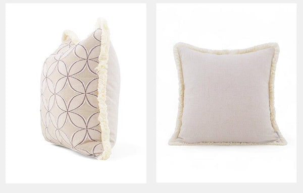 Large Square Pillows, Modern Throw Pillows, Modern Sofa Pillows, Decorative Throw Pillow for Couch, Decorative Throw Pillows for Living Room Couch-Grace Painting Crafts