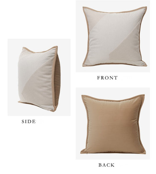 Simple Decorative Throw Pillows, Large Modern Throw Pillows for Couch, Modern Throw Pillow for Interior Design, Contemporary Modern Sofa Pillows-Grace Painting Crafts