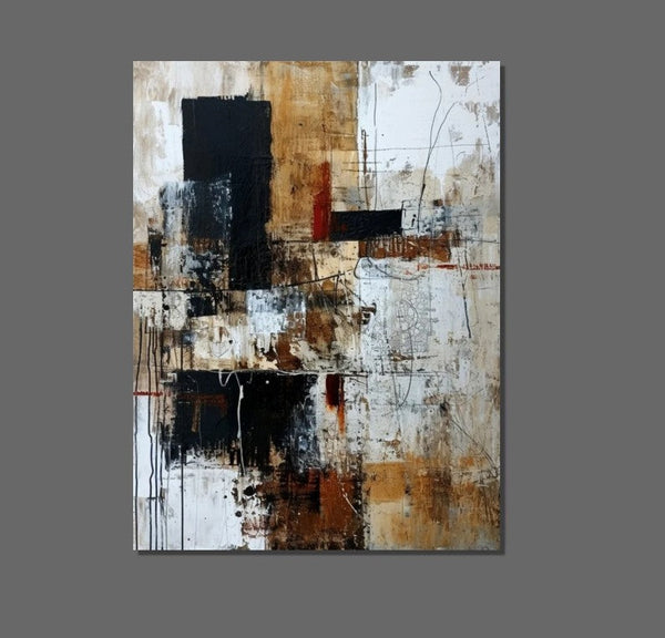 Canvas Painting for Living Room, Simple Modern Art, Large Paintings for Sale, Extra Large Wall Art Painting, Modern Contemporary Abstract Artwork-Grace Painting Crafts