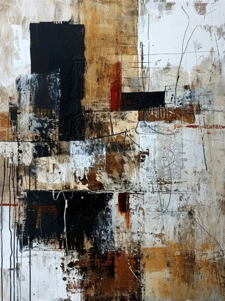 Canvas Painting for Living Room, Simple Modern Art, Large Paintings for Sale, Extra Large Wall Art Painting, Modern Contemporary Abstract Artwork-Grace Painting Crafts