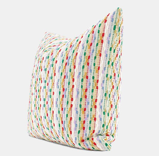 Multicolor Square Modern Throw Pillows for Couch, Colorful Contemporary Modern Sofa Pillows, Simple Decorative Throw Pillows, Large Throw Pillow for Interior Design-Grace Painting Crafts