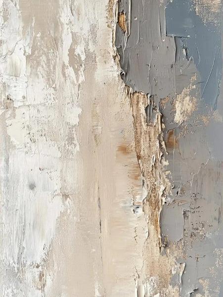 Palette Knife Paintings, Hand Painted Canvas Art, Modern Paintings for Living Room, Simple Painting Ideas for Bedroom-Grace Painting Crafts