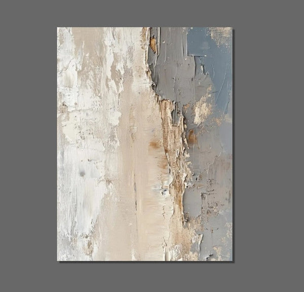 Palette Knife Paintings, Hand Painted Canvas Art, Modern Paintings for Living Room, Simple Painting Ideas for Bedroom-Grace Painting Crafts