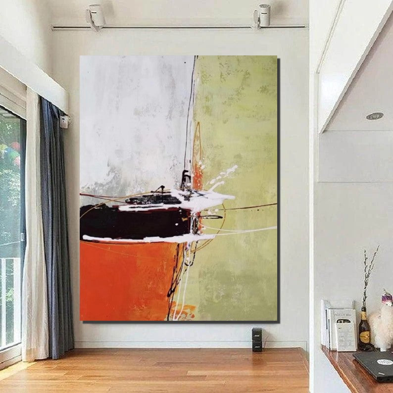 Extra Large Wall Art Painting, Modern Contemporary Abstract Artwork, Canvas Painting for Living Room, Simple Modern Art, Large Paintings for Sale-Grace Painting Crafts