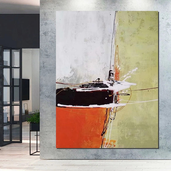 Extra Large Wall Art Painting, Modern Contemporary Abstract Artwork, Canvas Painting for Living Room, Simple Modern Art, Large Paintings for Sale-Grace Painting Crafts