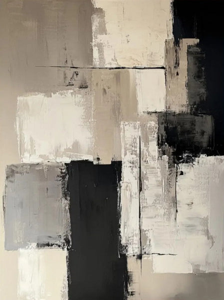 Living Room Wall Painting, Modern Artwork, Large Canvas Painting, Contemporary Wall Painting, Acrylic Painting for Dining Room-Grace Painting Crafts