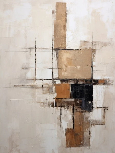Extra Large Paintings for Living Room, Abstract Acrylic Painting, Hand Painted Wall Art Paintings, Modern Abstract Art for Dining Room-Grace Painting Crafts