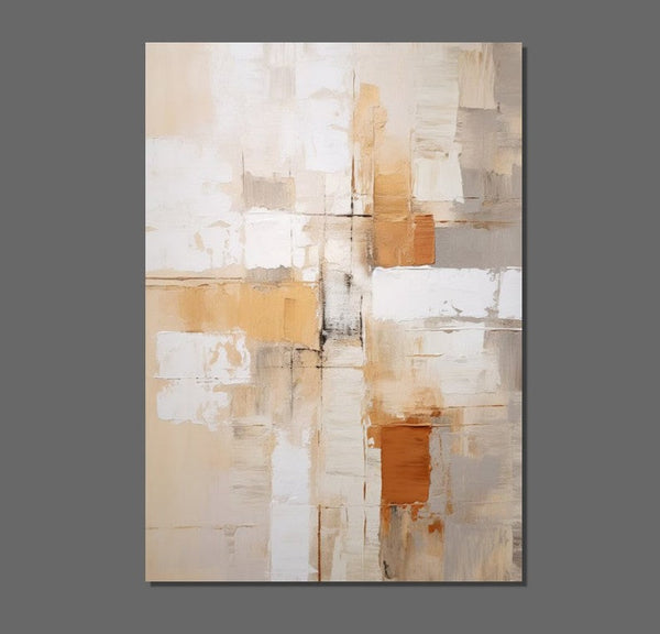 Simple Wall Art Ideas, Modern Abstract Painting, Buy Art Online, Large Acrylic Canvas Paintings, Dining Room Abstract Paintings-Grace Painting Crafts