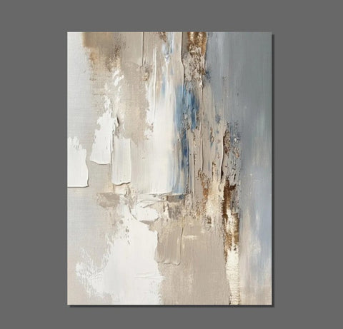 Large Abstract Paintings for Bedroom, Simple Modern Wall Art Ideas, Abstract Painting Ideas for Living Room, Hand Painted Acrylic Painting-Grace Painting Crafts