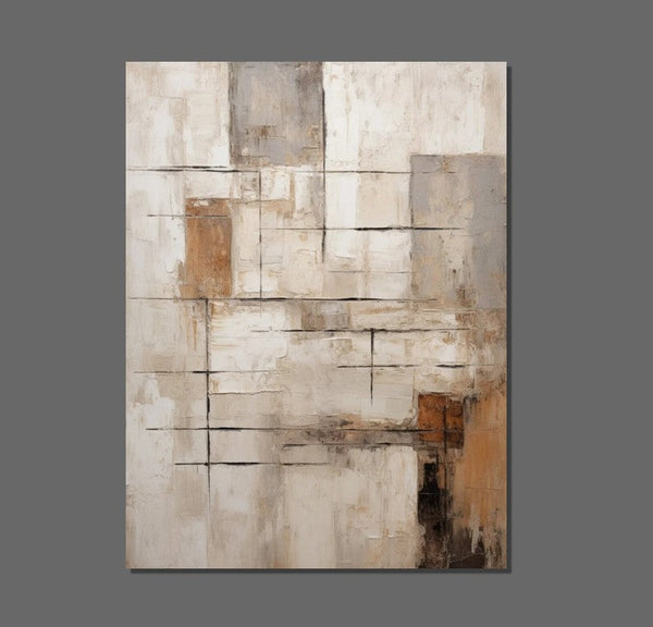 Large Paintings for Living Room, Living Room Wall Painting, Extra Large Paintings, Acrylic Abstract Art, Modern Abstract Acrylic Painting-Grace Painting Crafts