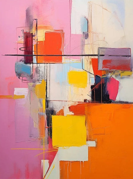 Extra Large Wall Art Painting, Hand Painted Acrylic Painting, Modern Contemporary Abstract Artwork, Acrylic Painting for Living Room, Buy Paintings Online-Grace Painting Crafts