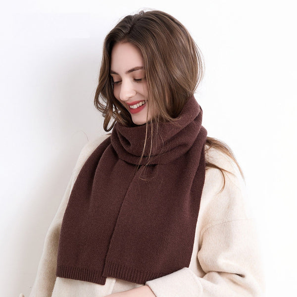 Modern Wool Scarf for Women, Small Soft Scarf for Women, Casual Scarf for Women, Cold Weather Scarves-Grace Painting Crafts