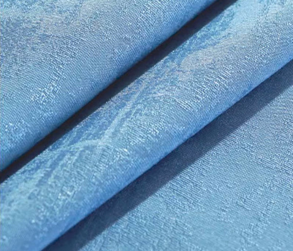 Modern Rectangle Tablecloth, Large Simple Table Cover for Dining Room Table, Square Tablecloth for Round Table, Blue Fringes Tablecloth for Home Decoration-Grace Painting Crafts
