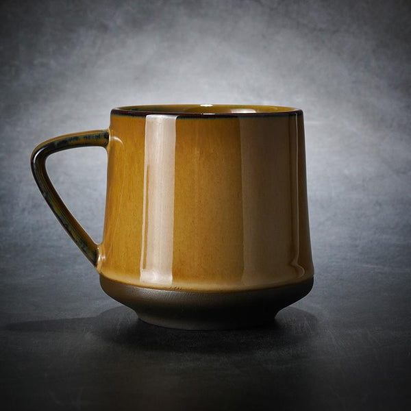 Large Tea Cup, Large Pottery Coffee Cup, Ceramic Coffee Mug, Latte Coffee Cup, Handmade Coffee Cup-Grace Painting Crafts