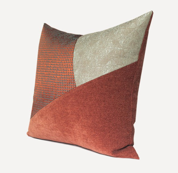 Large Modern Throw Pillows for Couch, Decorative Throw Pillow for Couch, Red Modern Sofa Pillows, Throw Pillows for Modern Living Room-Grace Painting Crafts