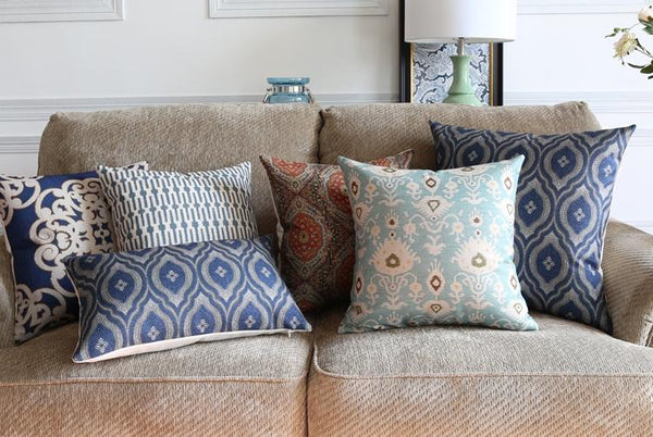 Decorative Pillows for Couch, Simple Modern Throw Pillows, Geometric Pattern Throw Pillows, Decorative Sofa Pillows for Living Room-Grace Painting Crafts