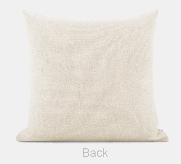 Large Modern Sofa Cushion, Beige Decorative Pillow Covers, Simple Decorative Throw Pillows for Living Room, Contemporary Modern Pillows for Couch-Grace Painting Crafts