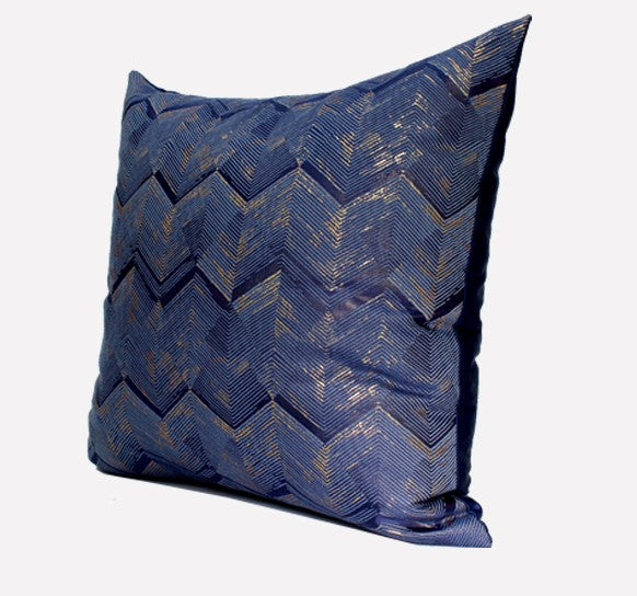 Large Square Pillows, Blue Decorative Modern Throw Pillow for Couch, Modern Sofa Pillows, Simple Modern Throw Pillows for Couch-Grace Painting Crafts