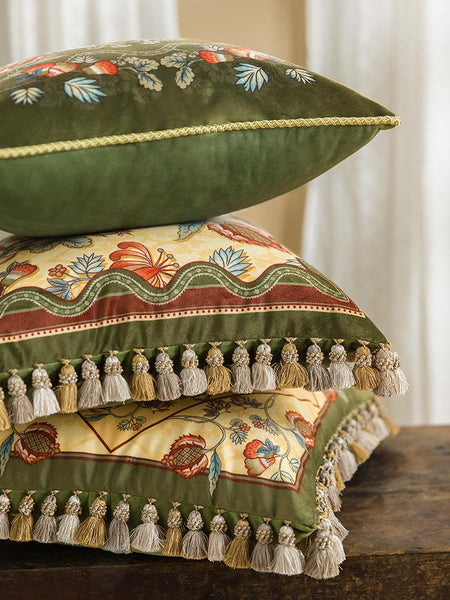 Modern Sofa Pillows, Decorative Throw Pillows, Beautiful Throw Pillows, Short Velvet Pillow Cover, Decorative Pillows for Living Room-Grace Painting Crafts