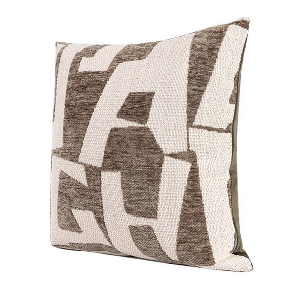 Modern Square Pillows, Contemporary Throw Pillow for Living Room, Large Abstract Throw Pillows for Couch, Modern Sofa Throw Pillows-Grace Painting Crafts