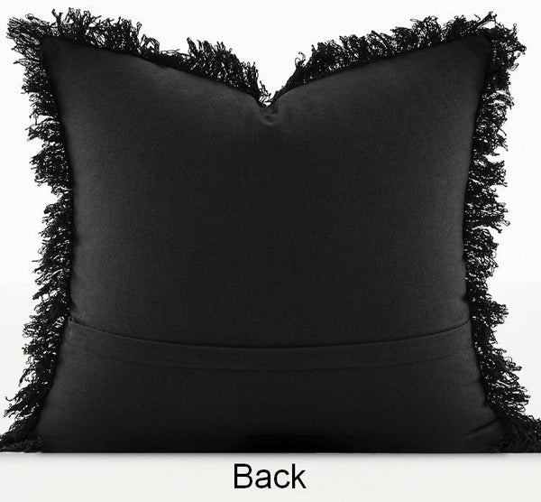 Ethnic Square Modern Throw Pillows for Couch, Contemporary Modern Sofa Pillows, Decorative Throw Pillows for Bedroom, Large Throw Pillow for Interior Design-Grace Painting Crafts