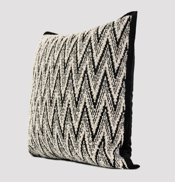 Large Abstract Throw Pillows for Couch, Modern Sofa Throw Pillows, Contemporary Throw Pillow for Living Room, Modern Square Pillows-Grace Painting Crafts