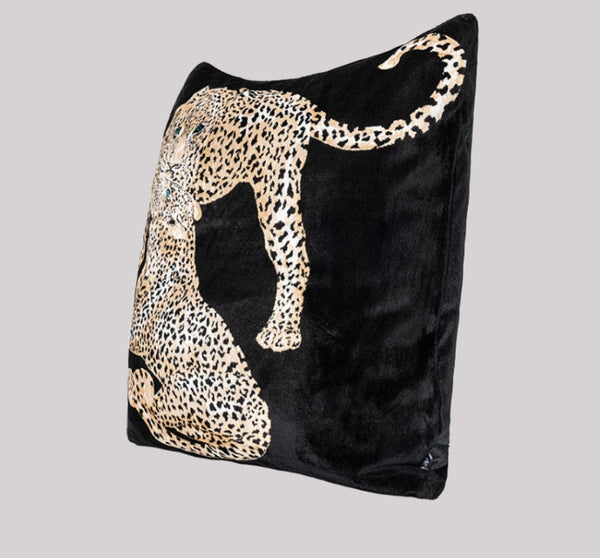 Abstract Contemporary Pillow for Couch, Leopard Decorative Sofa Pillows, Large Modern Sofa Throw Pillows for Bedroom-Grace Painting Crafts