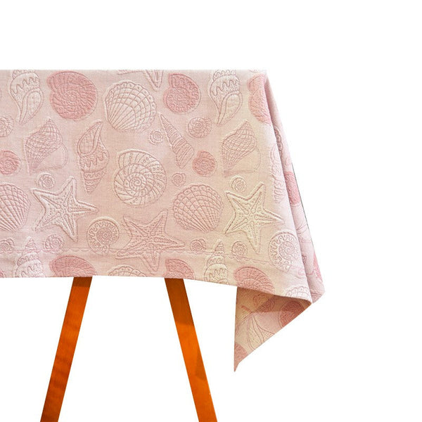 Square Tablecloth for Round Table, Cotton Rectangular Table Covers for Kitchen, Modern Dining Room Table Cloths, Farmhouse Table Cloth, Wedding Tablecloth-Grace Painting Crafts