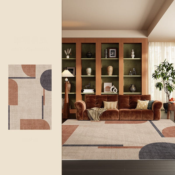 Dining Room Geometric Modern Rugs, Bedroom Modern Rugs, Mid Century Modern Rugs for Living Room, Contemporary Modern Rugs under Coffee Table