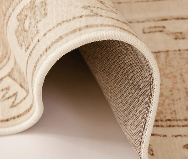 Modern Rugs under Dining Room Table, Geometric Modern Carpets for Office, Abstract Modern Rugs for Living Room, Contemporary Modern Rugs Next to Bed-Grace Painting Crafts