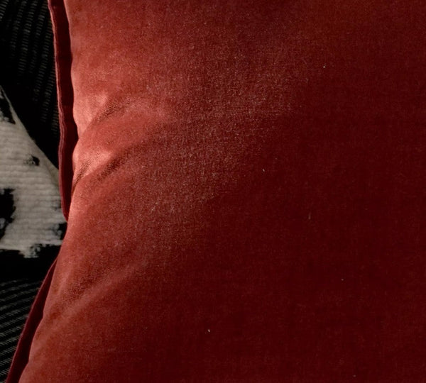 Large Modern Sofa Pillows, Modern Pillows for Couch, Red Decorative Pillow Covers, Decorative Throw Pillows for Living Room-Grace Painting Crafts