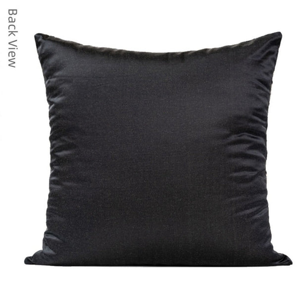 Geomeric Contemporary Pillows, Abstract Decorative Throw Pillows, Square Modern Throw Pillows for Couch, Large Simple Throw Pillow for Interior Design-Grace Painting Crafts