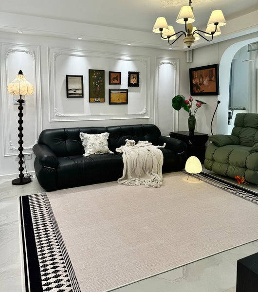 Large Modern Rugs for Living Room, Dining Room Floor Rugs, Modern Area Rugs under Sofa, Abstract Contemporary Rugs for Bedroom, Modern Carpets for Office-Grace Painting Crafts