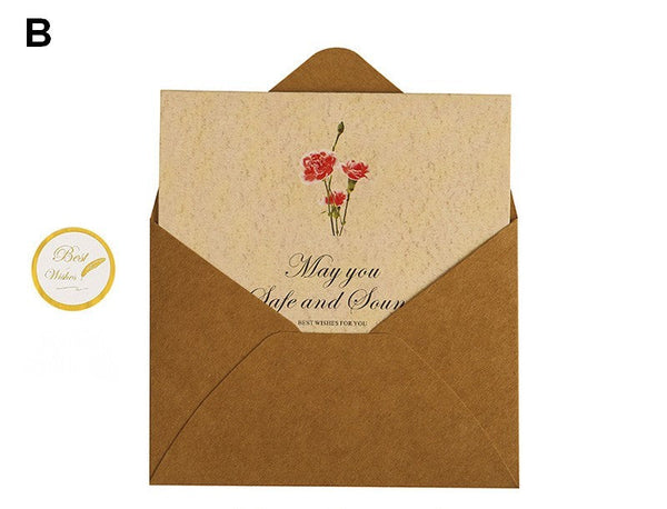 Greeting Cards to Mother, Greeting Cards for Friends, Anniversary Greeting Cards, Creative Birthday Greeting Card, Beautiful Valentine's Day Greeting Card-Grace Painting Crafts