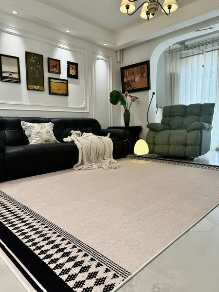 Large Modern Rugs for Living Room, Dining Room Floor Rugs, Modern Area Rugs under Sofa, Abstract Contemporary Rugs for Bedroom, Modern Carpets for Office-Grace Painting Crafts